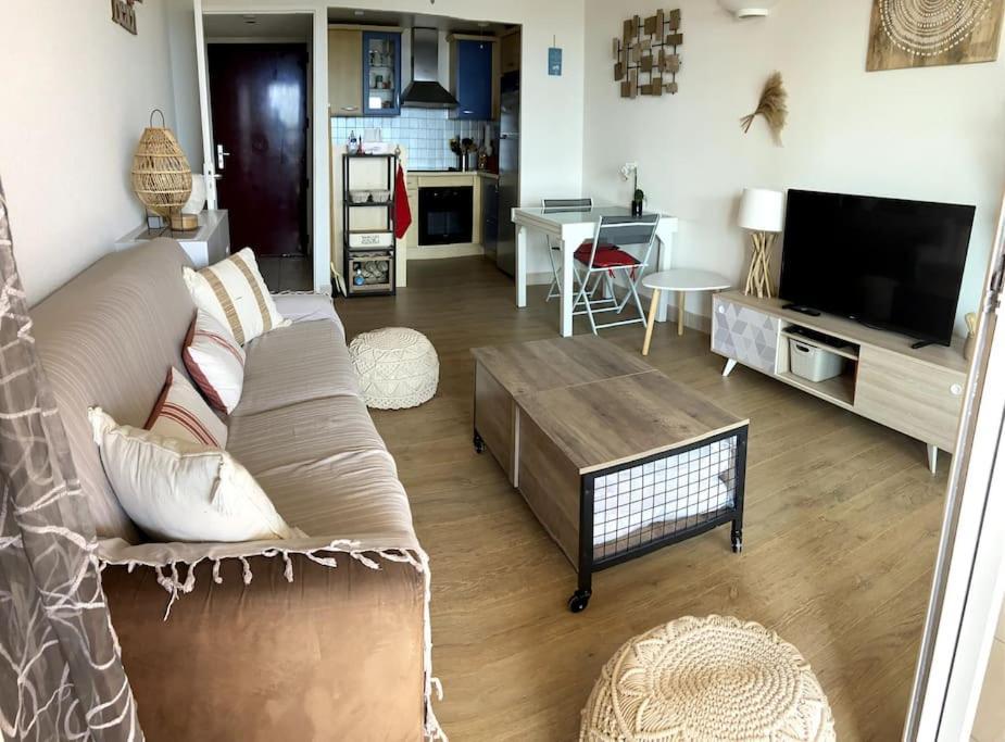 F2 Vue Mer Dans Residence Avec Piscine อฌักซิโอ้ ภายนอก รูปภาพ